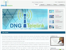 Tablet Screenshot of dngtelelink.com